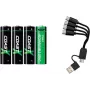 Coast Products 1x4 Coast Zithion-X Mignon AA Battery USB-C Ladeanschl - Batterie (100047534)