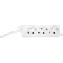 Stromverlängerung Bachmann 387.275S 3 m 3 AC-Ausgänge Innenbereich Weiß