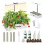 GreenBlue Intelligentes Indoor-Pflanzenanzuchtsystem, SMART-Topf, 4L Fassungsvermögen, für 12 Pflanzen, Vollspektrum-LEDs, GB133