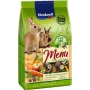 Vollständiges Pellet-Kaninchenfutter Vitakraft Menu Vital 3 kg — Erwachsene, Getreidegeschmack, 12,5% Rohfaser, Verdauungsunterstützung, Sack