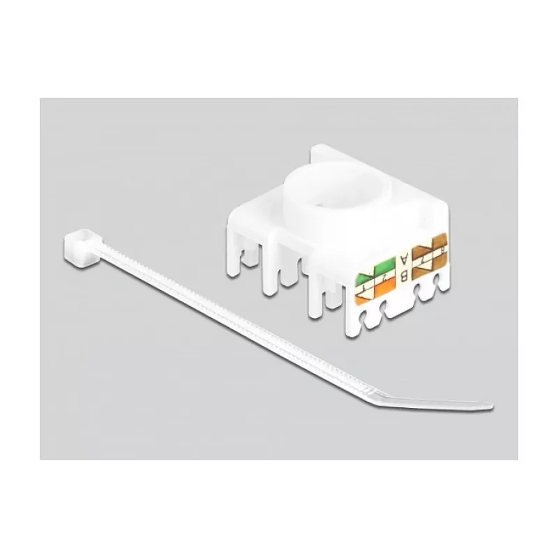 Keystone-Modul RJ45-Buchse auf LSA DeLOCK 87034