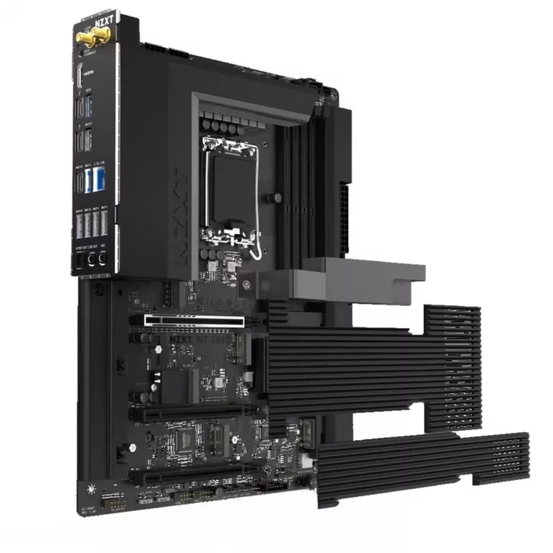 NZXT N7 Z890 ATX Motherboard - Schwarz