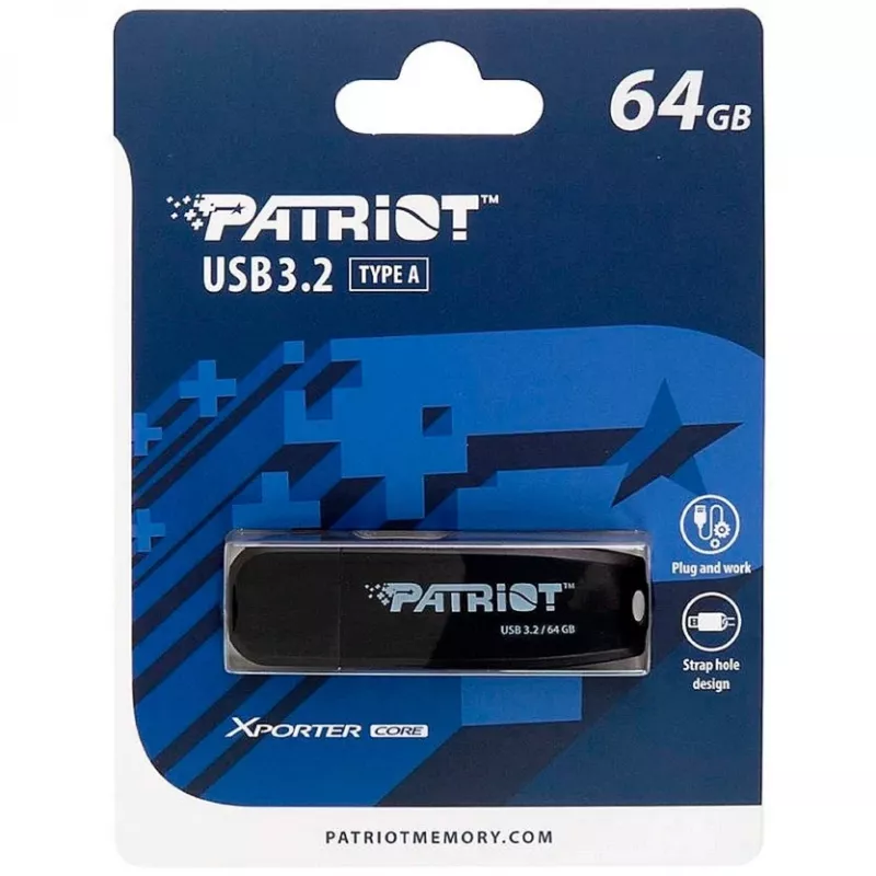 USB-Stick Patriot Memory 64 GB USB Typ-A 3.2 Gen 1 Xporter Core