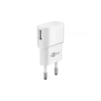 Goobay | USB-Ladegerät Netzsteckdose | 44948 | USB 2.0 Anschluss A | Netzadapter