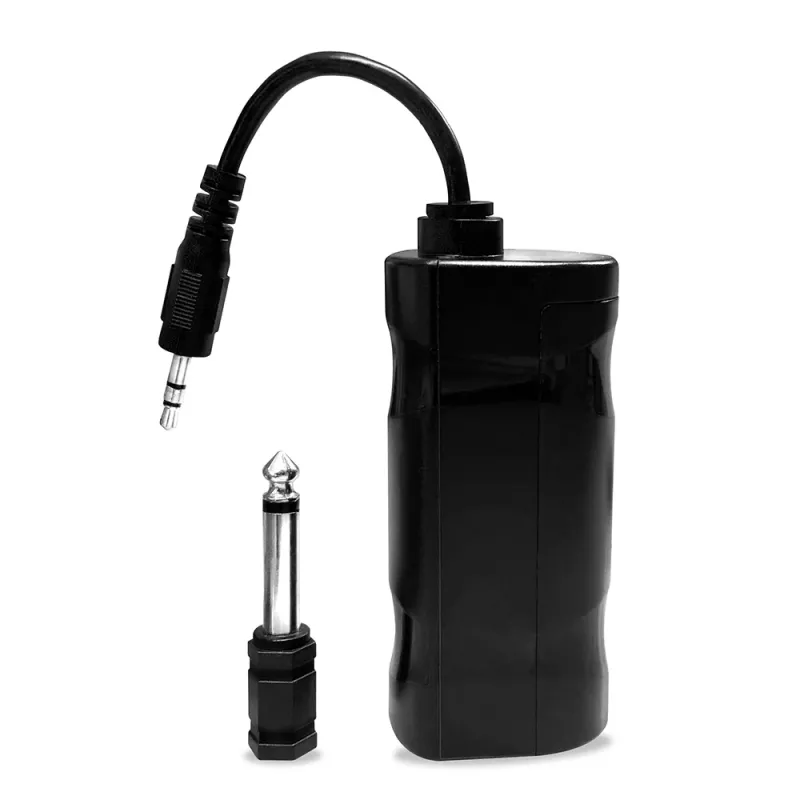 Karaoke-Mikrofon MEDIA-TECH MT398 Wireless, USB-C, batteriebetrieben, 20 m Reichweite, schwarz