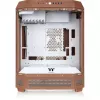 PC-Gehäuse Thermaltake The Tower 600 Midi-Tower Mokka — ATX/Micro-ATX/Mini-ITX, gehärtetes Glas, 1x 3,5 Zoll + 2x 2,5 Zoll, 4x USB 3.2