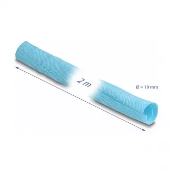 Kabelmantel DeLOCK 20878 Blau 2 cm Polyester -50 bis 150 °C