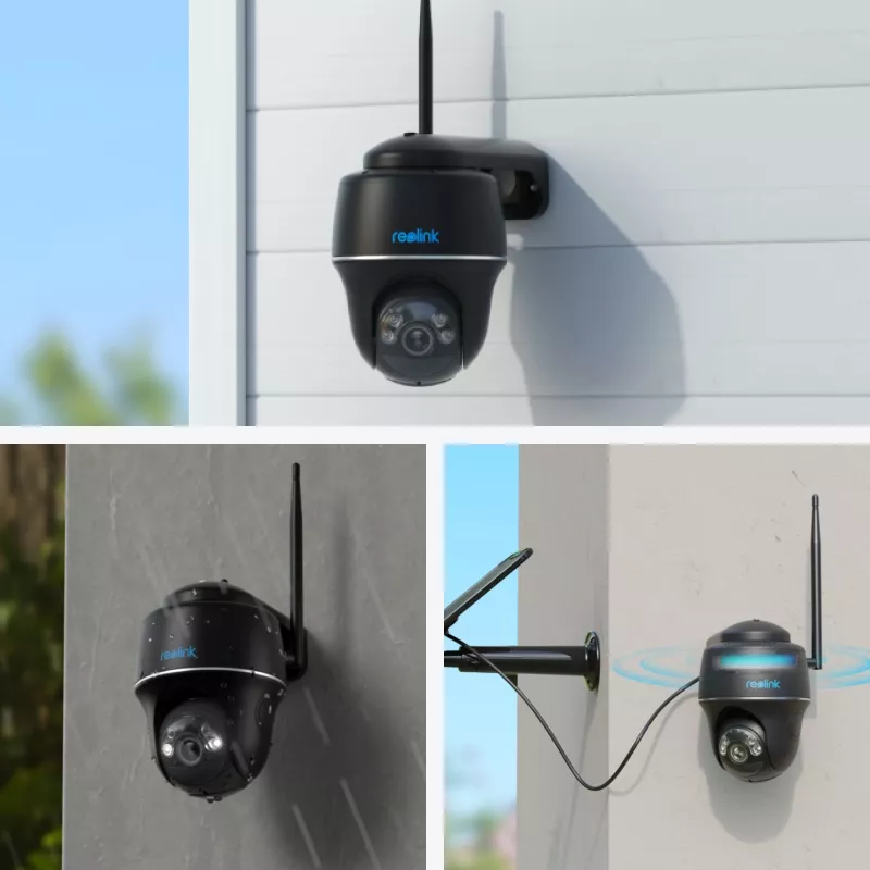 Reolink IP-Kamera ARGUS PT 5MP TYP-C schwarz Akkubetrieb
