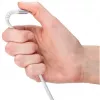 super-soft USB 2.0 geflochtenes Kabel, USB-C Stecker > USB-C Stecker (Weiß, 3 Meter)