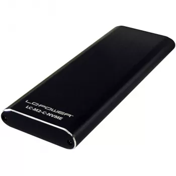 SSD-Gehäuse LC-Power LC-M2-C-NVME Schwarz M.2