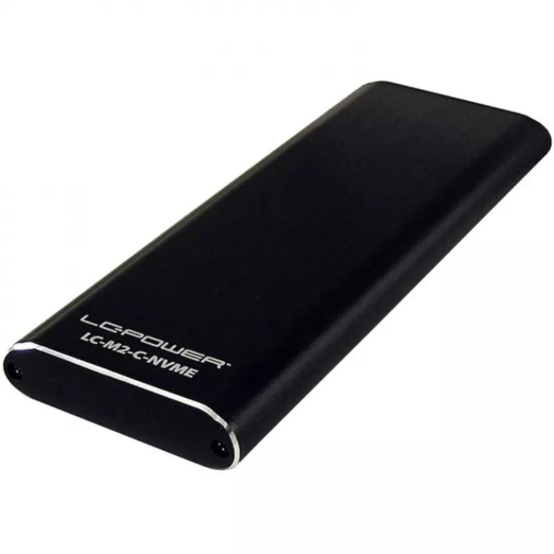 SSD-Gehäuse LC-Power LC-M2-C-NVME Schwarz M.2