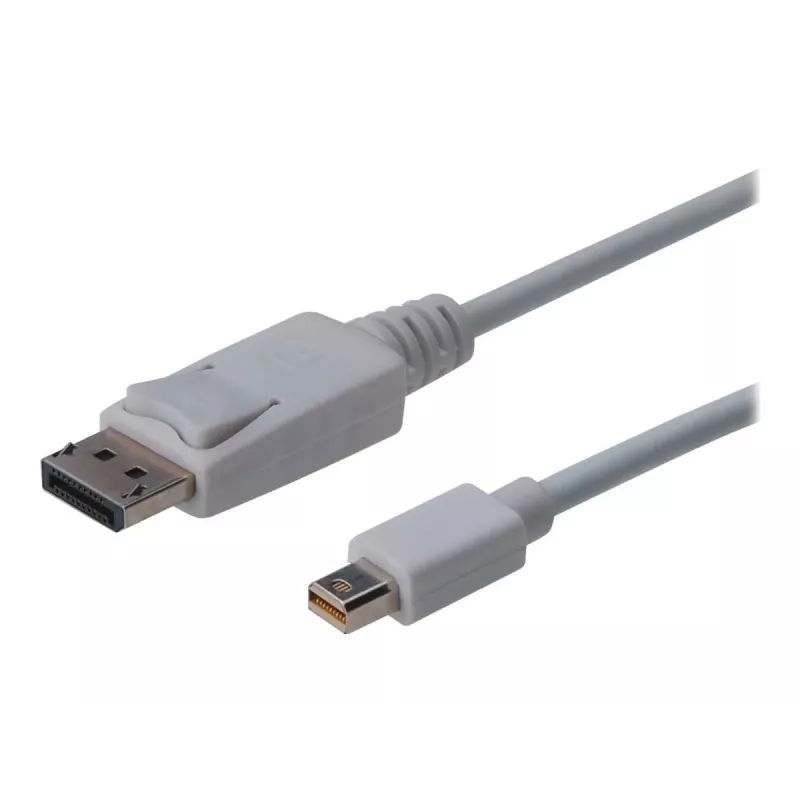 DisplayPort-Verbindungskabel Digitus AK-340102-010-W