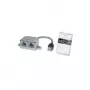 Netzwerkkabel ShiverPeaks Cat5e RJ45-2x RJ45 0,1m Schwarz Silber