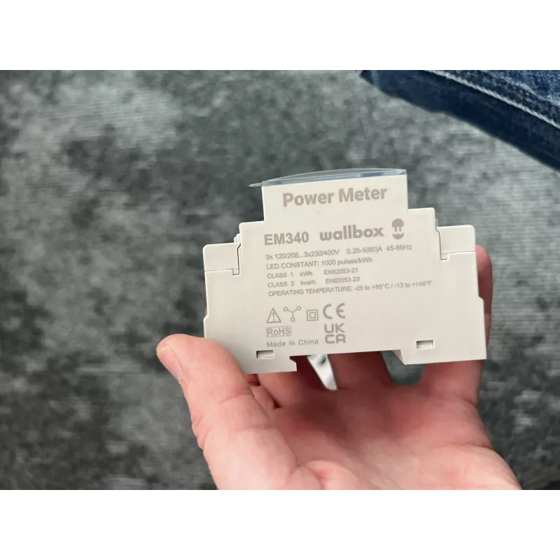 Wallbox | Power Meter (3-phasig bis 65A / Carlo Gavazzi / EM340 / Carlo Gavazzi)