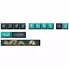 Mechanische Gaming-Tastatur AKKO MOD 007B V3 Year of the Dragon Creme-Gelb mit magnetischen Schaltern