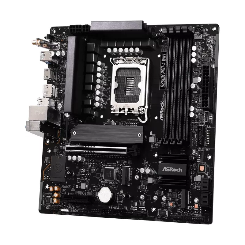 ASRock B860M Pro-A WiFi Micro-ATX Motherboard
