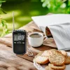 Camry | Tragbares Miniradio | CR 1905 | Weckfunktion | Schwarz