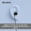 Sony IER-EX15C Headset Kabelgebunden In-Ear Anrufe/Musik USB Type-C Schwarz