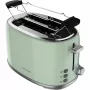 Toaster Toast&Taste 1000 Retro Double Green (Grün, 980 Watt, für 2 Scheiben Toast)