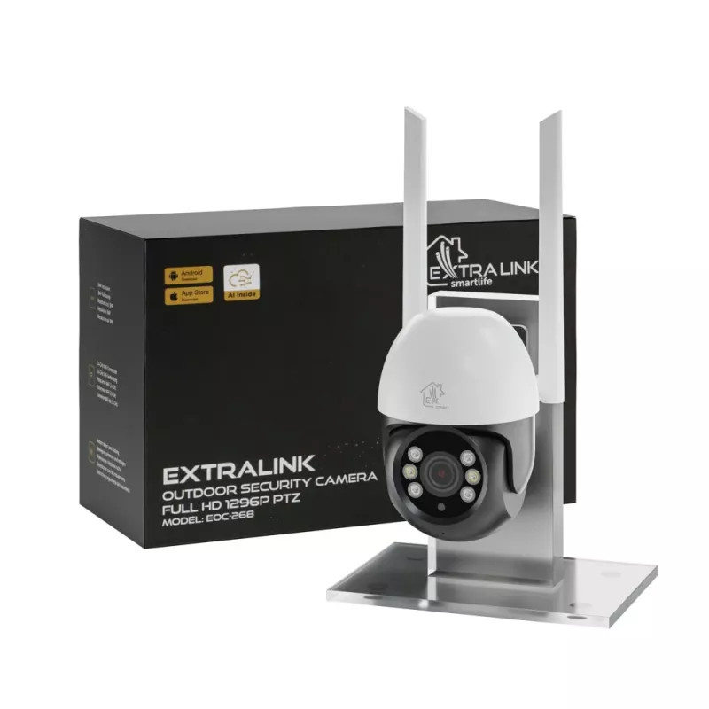 Extralink Perun Outdoor-Überwachungskamera EOC-268 | IP-Kamera | 1296p, PTZ