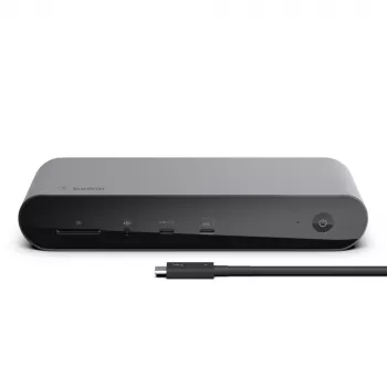 Dockingstation Belkin Thunderbolt 4 Dock Pro Kabelgebunden Schwarz 90W Power Delivery