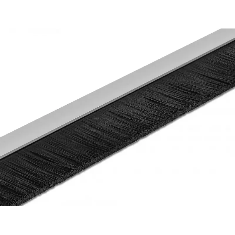 Bürstendichtung DeLOCK 66651 40 mm Aluminiumprofil gerade 1 m