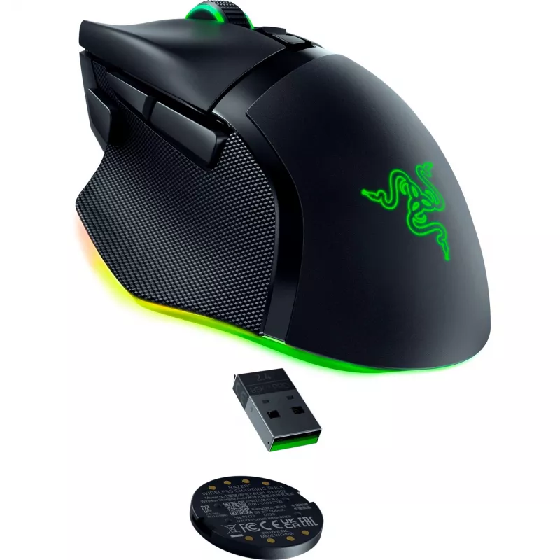 Maus Razer Basilisk V3 Pro 35K RF Wireless Bluetooth USB Typ-A