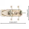 Bausteine Cobi Sd.Kfz. 9/1 Famo — Zweiter-Weltkrieg-Modell, 498 Teile, mehrfarbig