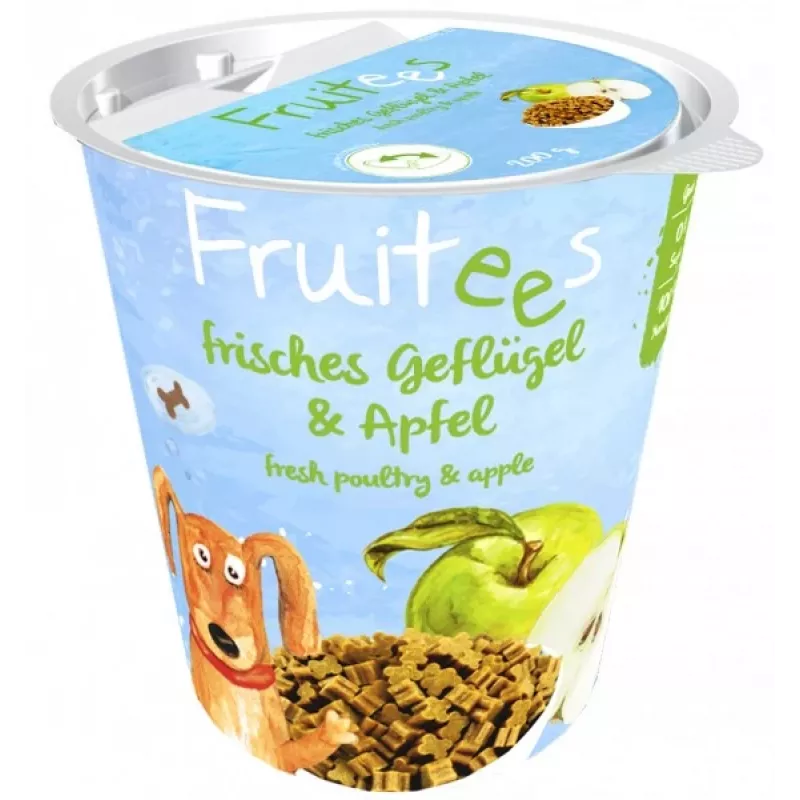 Leckerli für Hunde und Katzen Bosch Tiernahrung Fruitees 200 g – Geflügel, zuckerfrei