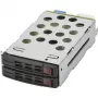 Trägerplatte Supermicro MCP-220-82616-0N 2x 5,25 Zoll Laufwerkschachtblende Schwarz Metallic