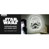 Wandmontierbare LED-Neonleuchte Paladone Stormtrooper Modell PP14595SWVN, dekorative Star Wars-Beleuchtung