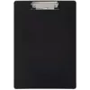 MAUL Kunststoff-Klemmbrett PP, DIN A4, schwarz Klemmweite: ca. 8 mm, Maße: (B)220 x (T)23 x (H)315 mm, - 1 Stück (23601-90)