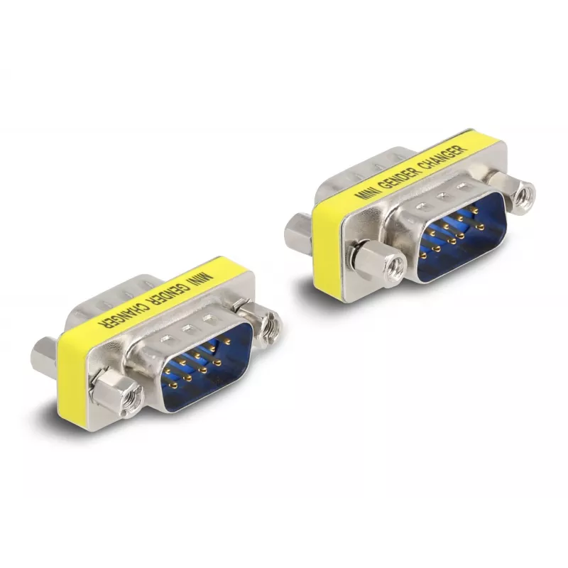 D-Sub 9-pol Adapter Stecker auf Stecker DeLOCK 66464
