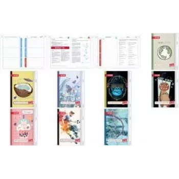 Notizbuch ROTH Bubble Tea A5 liniert, 104 Blatt — ROTH