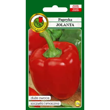 Samenpackung Seklos LT Paprika Jolanta 0,5 g – Süßpaprikasamen für den Anbau