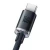 Baseus Crystal Shine Kabel USB auf USB-C, 100W, 2m (schwarz)