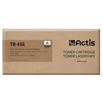 Actis TH-49A Toner (Ersatz für HP 49A Q5949A, Canon CRG-708; Standard; 2500 Seiten; schwarz)