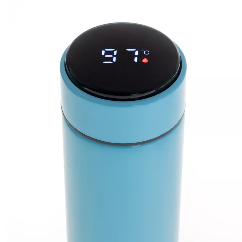Isolierflasche Adler AD 4506BL - Thermoskanne mit LED-Temperaturanzeige, blau