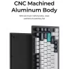 Mechanische Tastatur Keychron Q1 Max 75% mit Banana Switches, Carbon Black