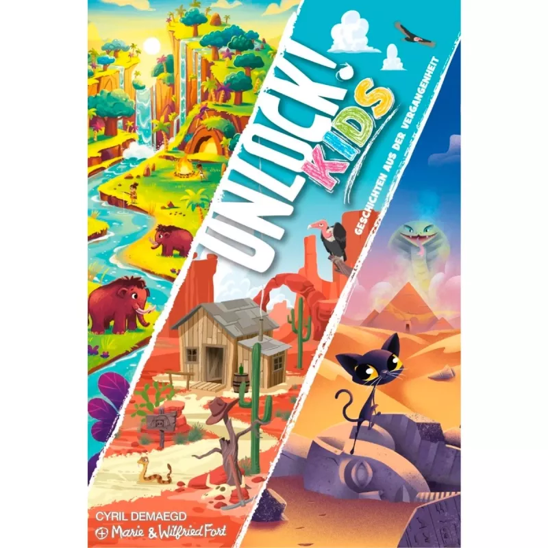 Unlock Kids - Geschichten aus der Vergangenheit, Kartenspiel