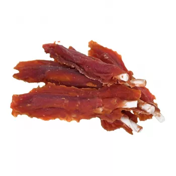 PETITTO Entenbrust-Kebab Hundeleckerlis, funktionelle feste Snacks, 500 g, 67 % Protein, gluten- und konservierungsstofffrei