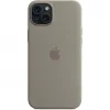 Silikon-Hülle Apple iPhone 15 Plus MagSafe Clay Cover