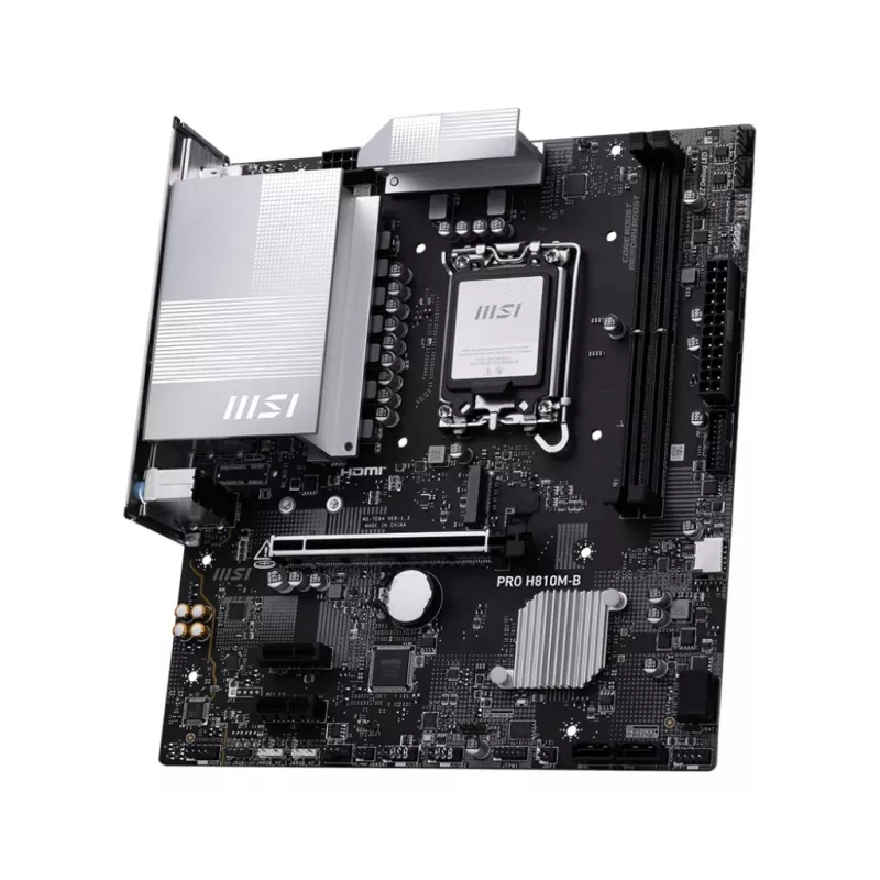 MSI PRO H810M-B Motherboard Intel H810 LGA 1851 (Socket V1) micro ATX