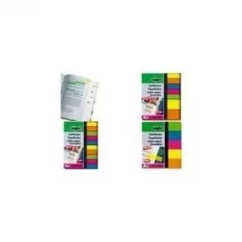 Selbstklebende Etiketten Sigel HN615 Blau Grün Orange Rosa Gelb