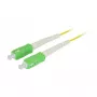 Synergy 21 LWL-1-Faser-Patchk. 1.5mtr.SC(APC)-SC(APC) - 9/125u - OS2 - G657A2 - AD=2mm - flexible Knickschutztülle (S215712)