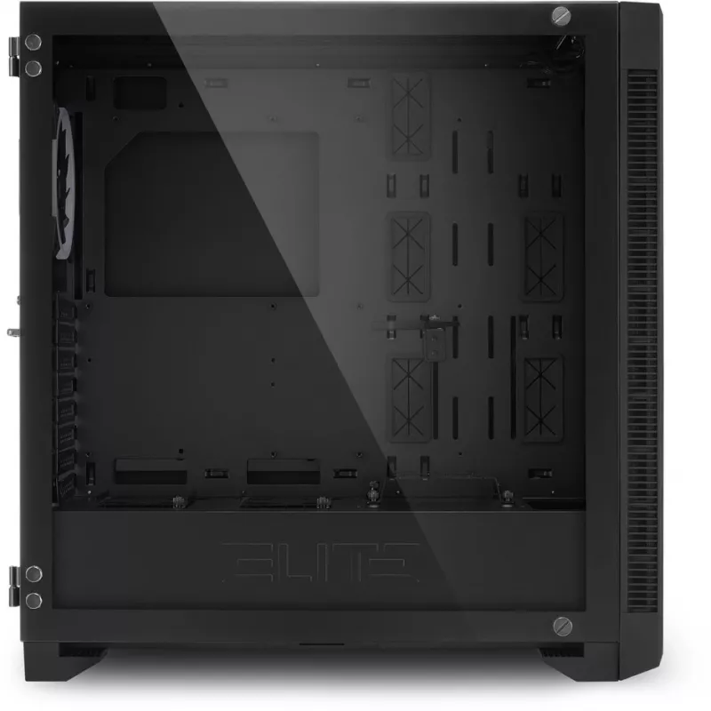 PC-Gehäuse Sharkoon ELITE SHARK CA200G Midi Tower Schwarz