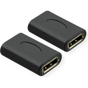 Value 12.99.3165 Adapter (1x DisplayPort-Buchse - 1x DisplayPort-Buchse) Schwarz