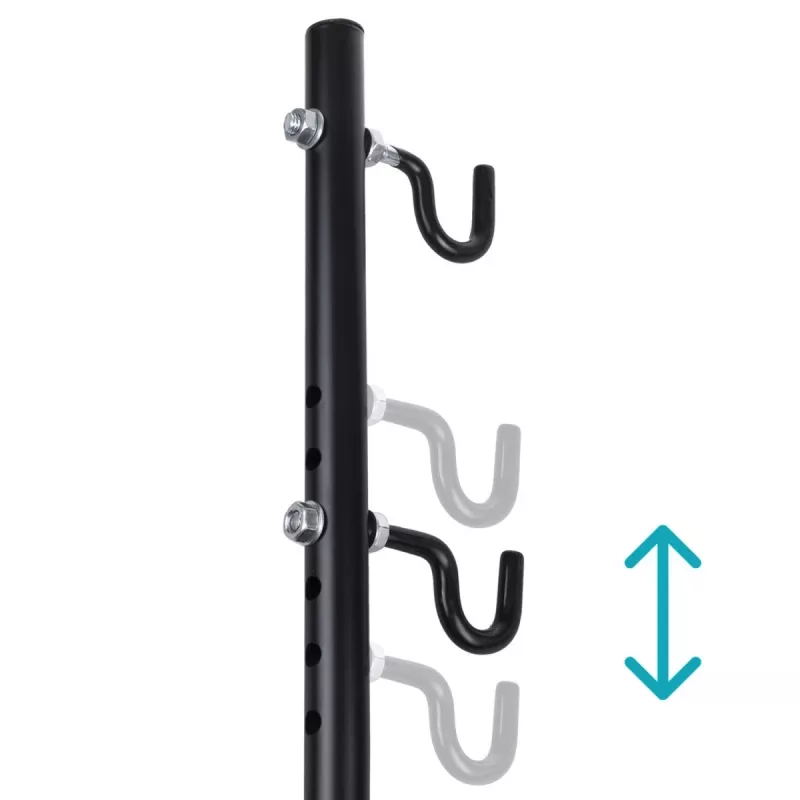Fahrrad-Werkstatt-Montageständer MACLEAN MC-434, faltbarer Serviceständer, 20 kg Tragkraft, schwarz
