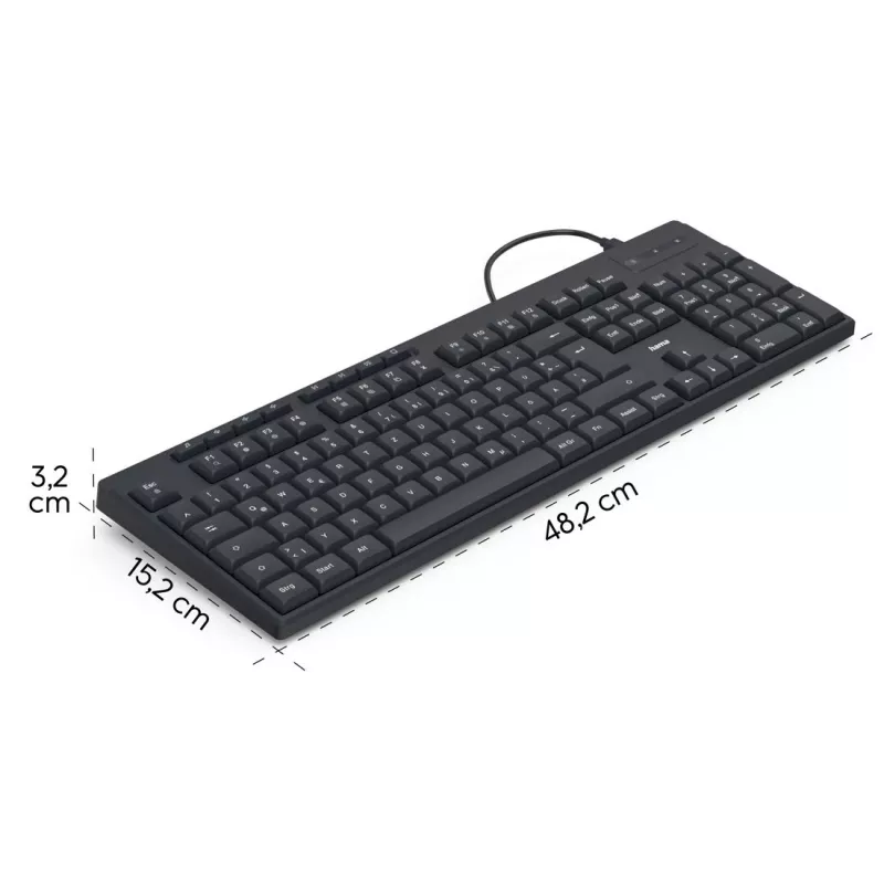 HAMA CK-200 schwarzes Kabel 2 m – U8173052