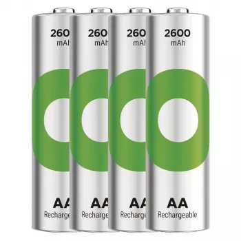 Batterien R6/AA NI-MH 2 600mAh Blister 4 Stk.